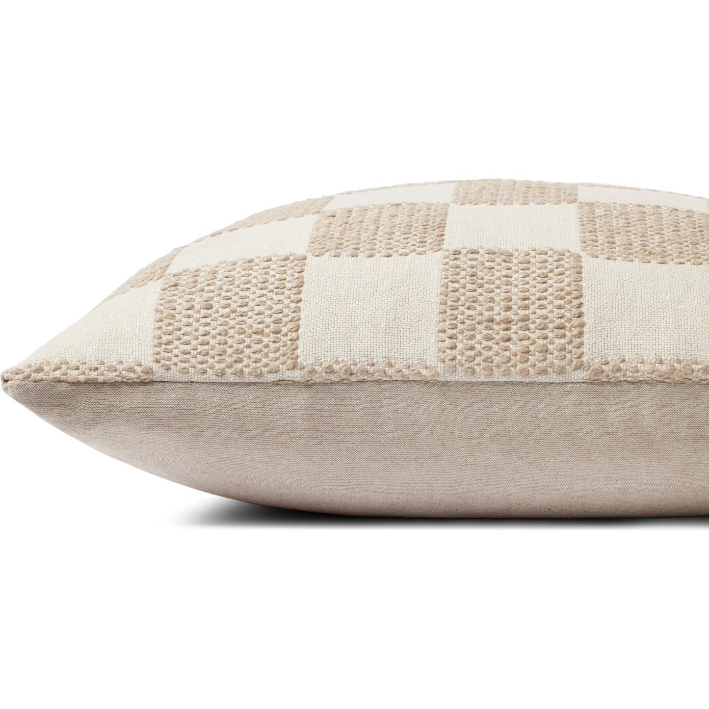 003 SI-2156873,SI-2156875 | Closeup | PLL0123 Pillow by Loloi. Made from cotton / polyester / rayon in a modern style.