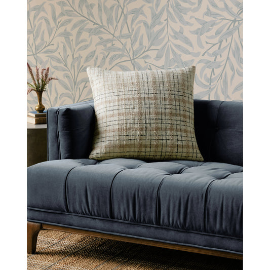 PCJ0013 Pillow by Chris Loves Julia x Loloi in beige, black. Made from cotton, polyester in a modern style.