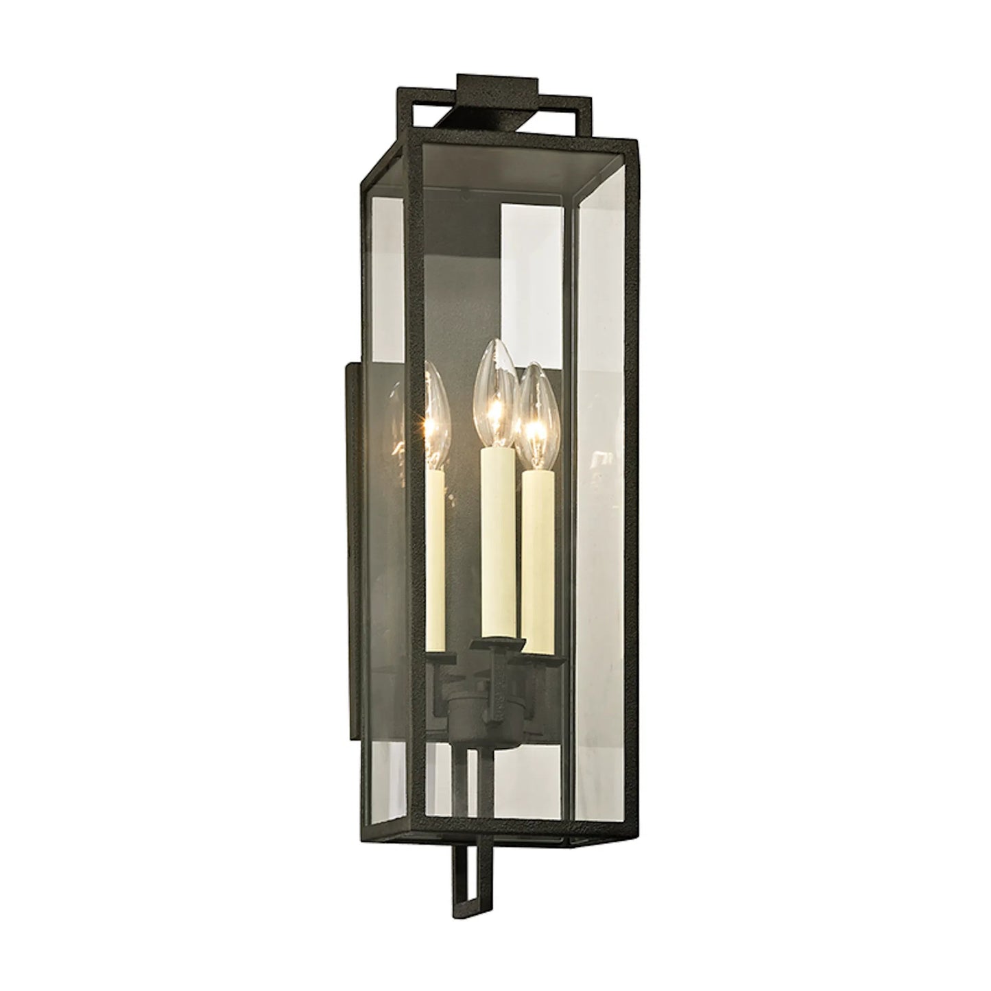 002 SI-2327755 | Additional Silo | Beckham Sconce by Troy in forged iron. Made from hand worked iron in a unique style.