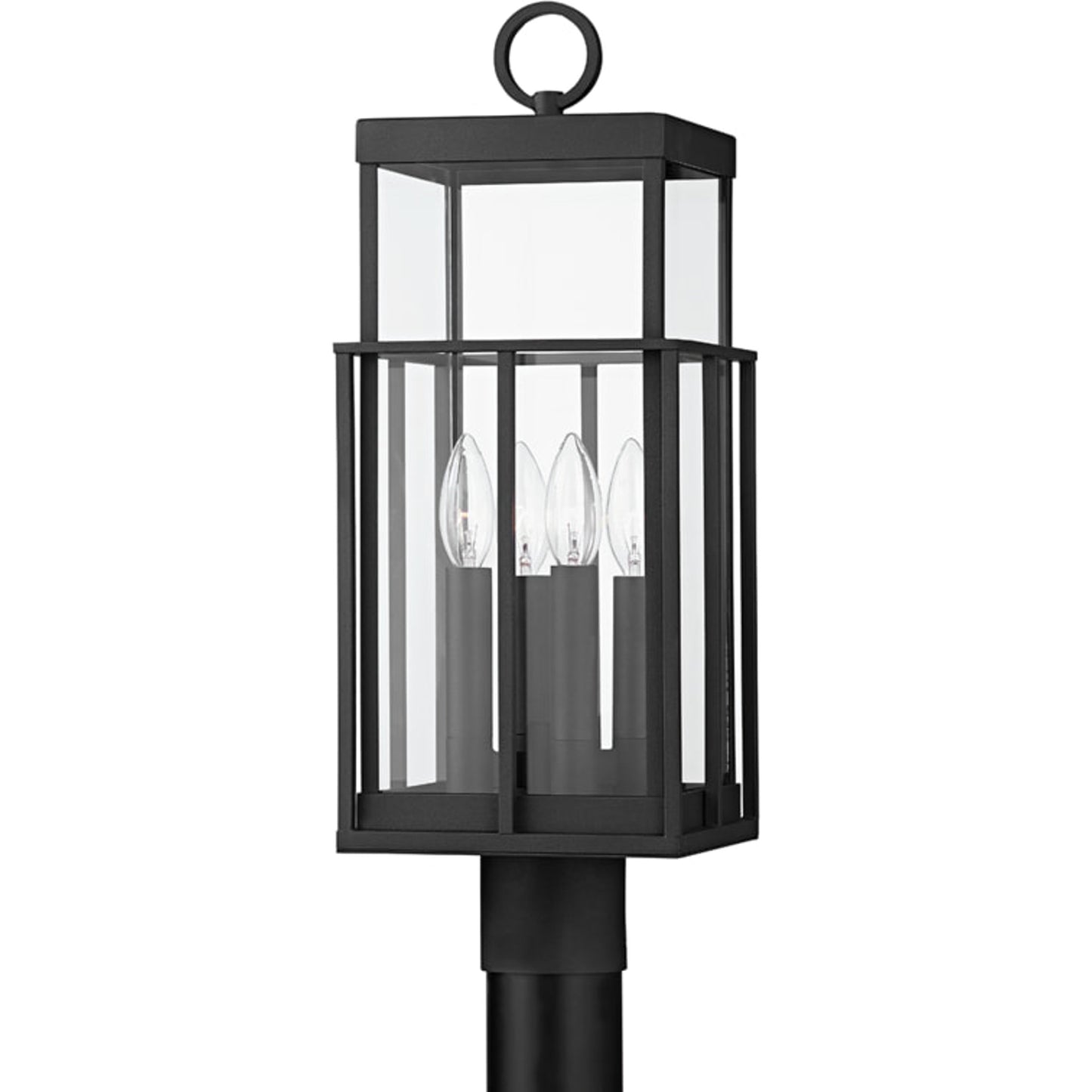 001 SI-1831154 | Additional Silo | Longport Exterior Post by Troy in textured black. Made from aluminum, stainless steel in a transitional style.