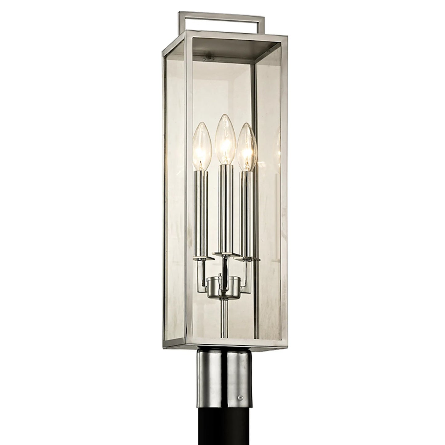 002 S-315548 | Additional Silo | Beckham Post by Troy in polished satinless. Made from stainless steel in a transitional style.