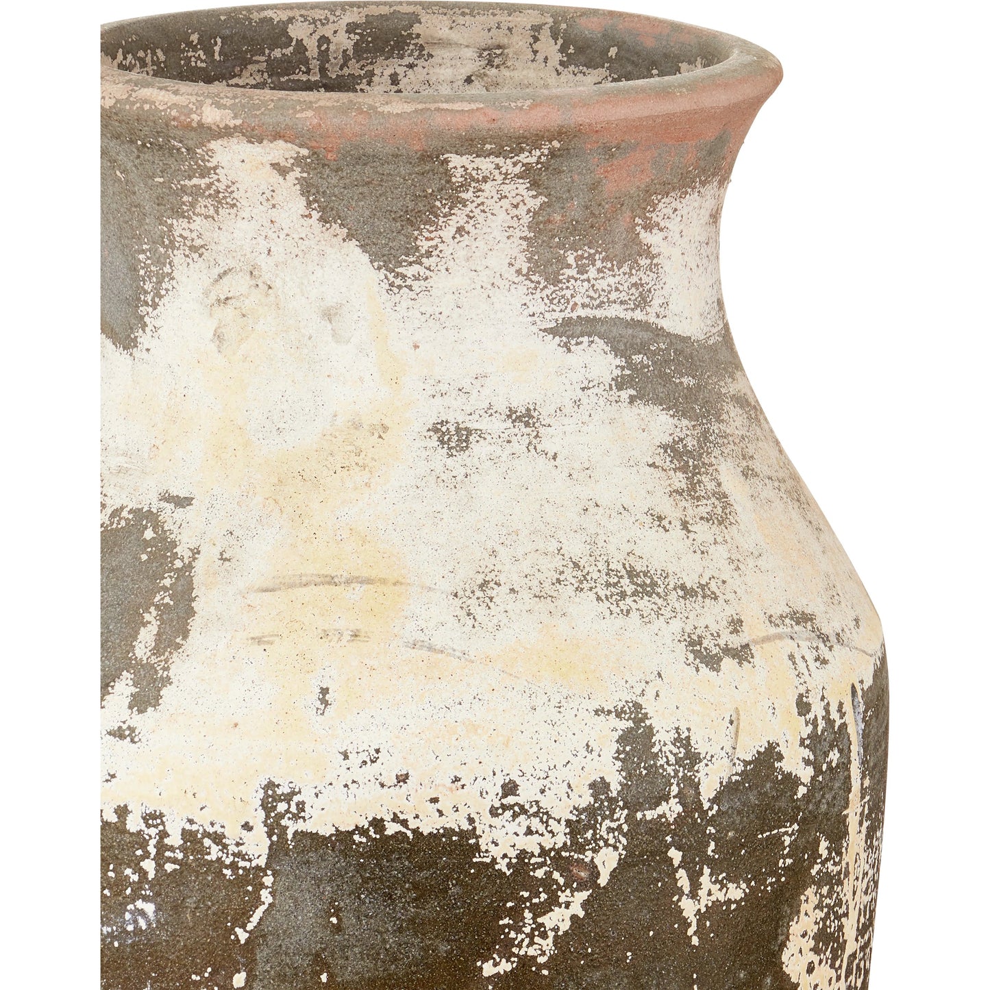 002 SI-2191680 | Additional Silo | Capizzi Cream Urn by Currey and Company in antique white. Made from ceramic in a modern style.
