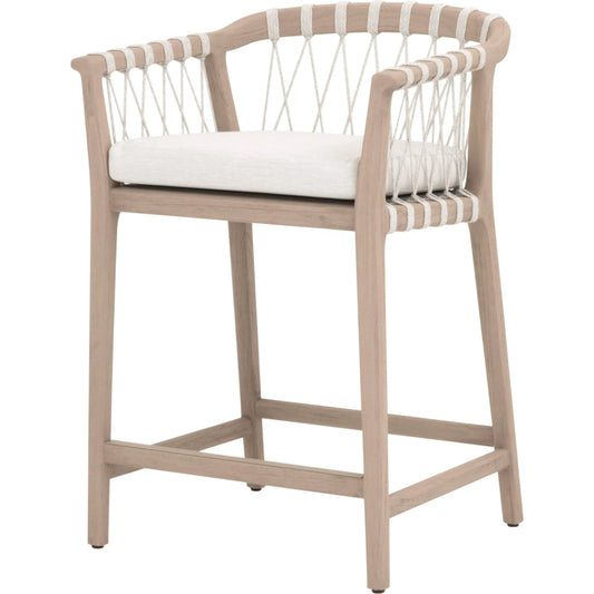 Pacific Counter Stool by Essentials For Living. Made from unique in a transitional style.