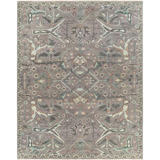 001 SI-1888022,SI-1888023,SI-1888024,SI-1888025,SI-1888026 | Primary Silo | Palais Rug - 29248 by Surya in light gray, tan, teal, gray, medium brown, plum. Made from 100% wool in a unique style.