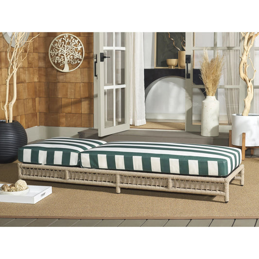 Oberlin Lounger by HedgeApple Essentials. Made from steel, polyester 180gr, foam in a rustic style.