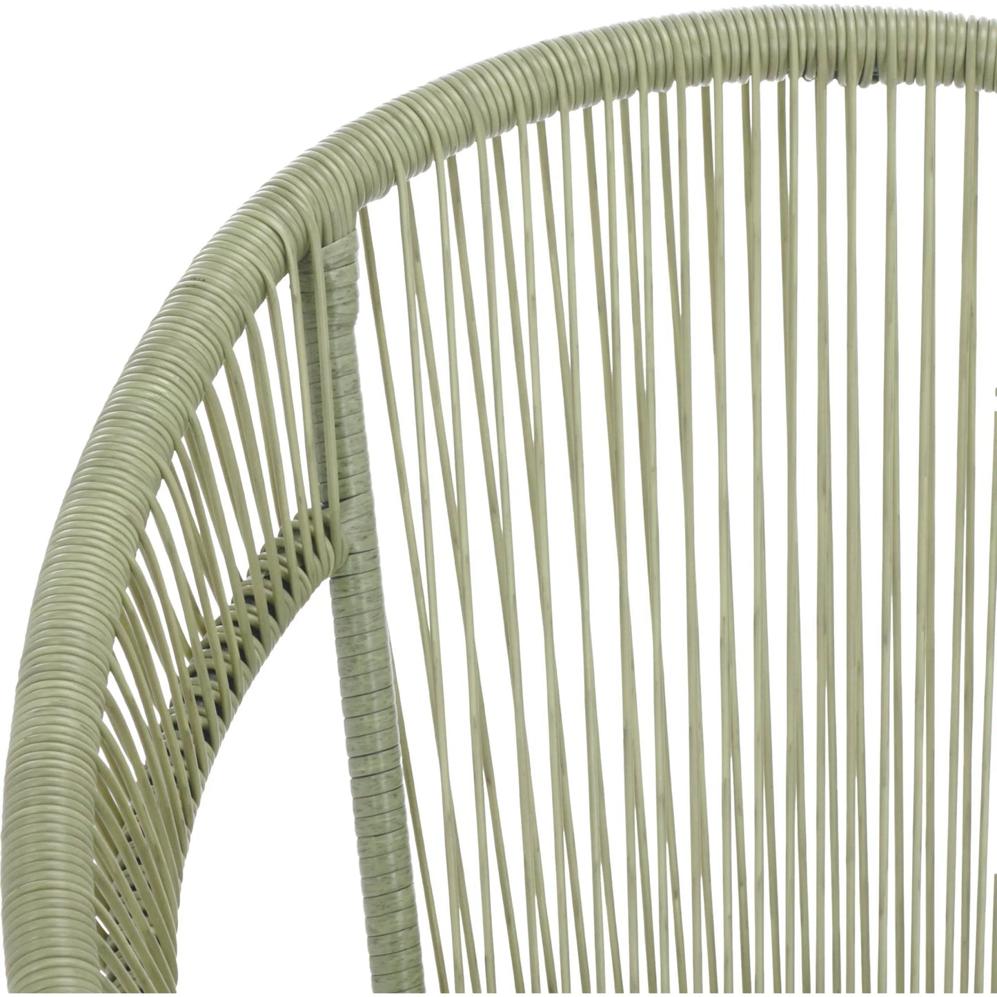 003 SI-2454091 | Closeup | Sitka Set by HedgeApple Essentials in green, black. Made from rattan, steel in a eclectic & global style.