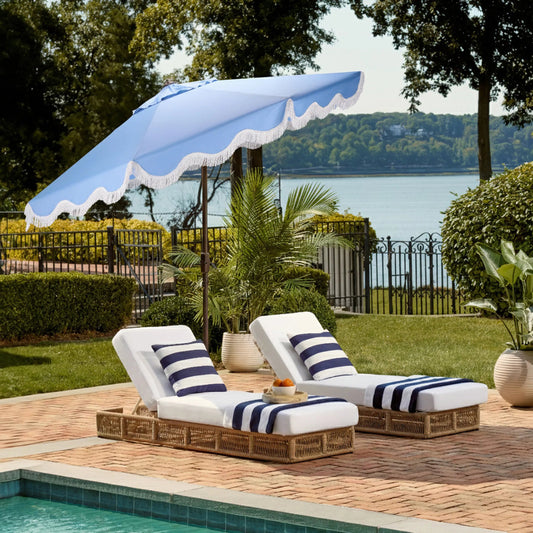 Waupaca Crank Umbrella by HedgeApple Essentials. Made from aluminum, 100% polyester in a transitional style.