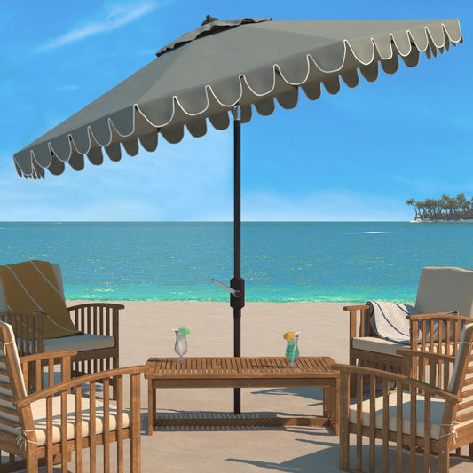 Bossier Crank Umbrella by HedgeApple Essentials. Made from 100% polyester, aluminium in a coastal style.