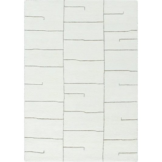 Portobello 538108 Rug by Livabliss in ivory, charcoal. Made from wool in a unique style.