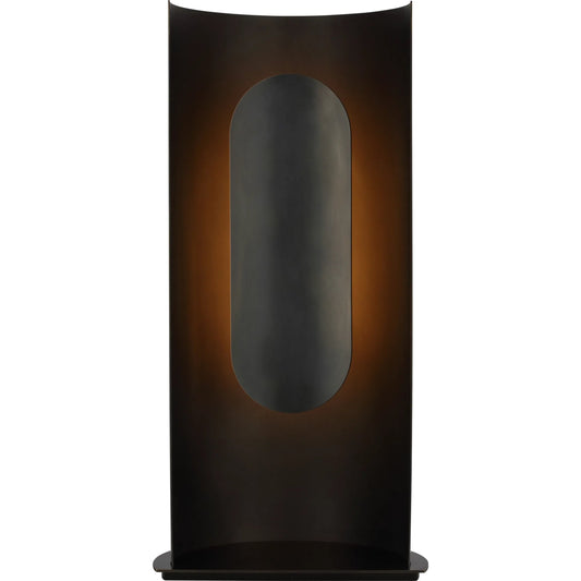 Shielded Table Lamp by Visual Comfort & Co.. Made from brass in a modern style.