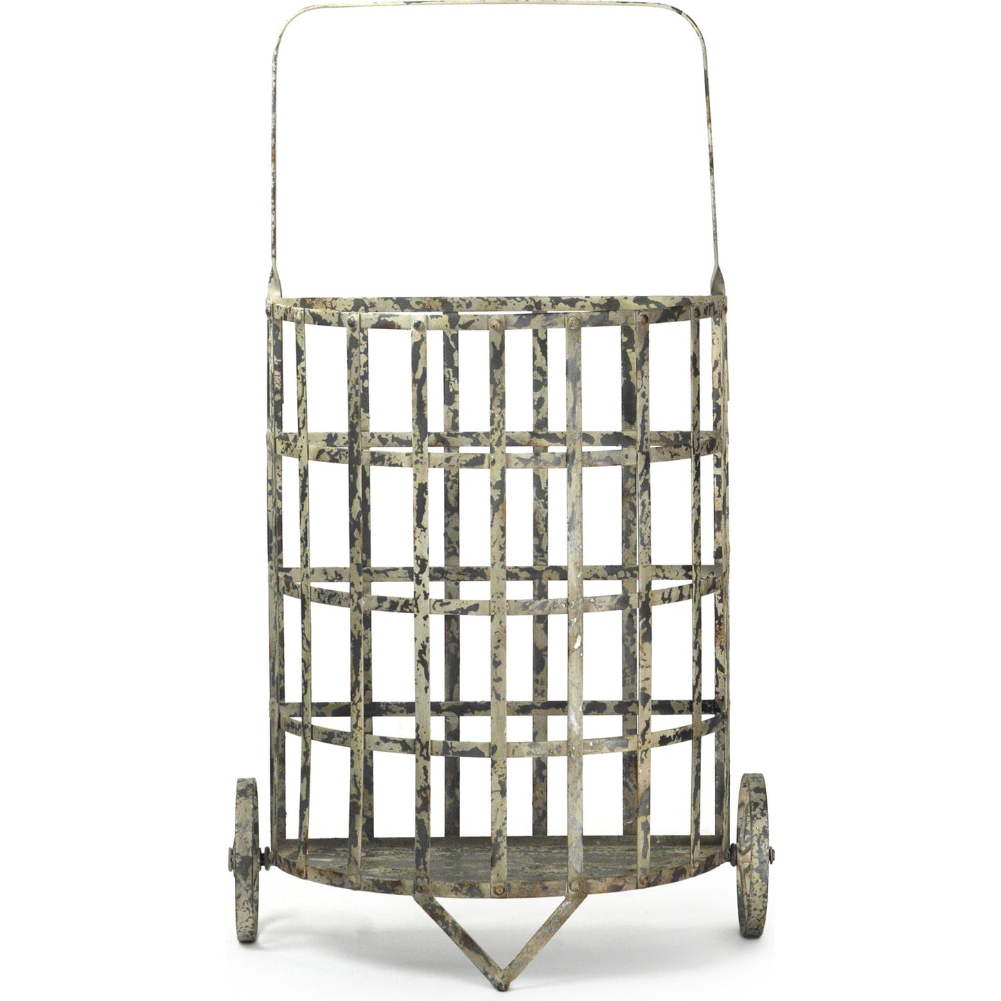 003 S-337384 | Additional Silo | Iron Cart by Zentique in rustic zinc and iron. Made from iron in a cottage & farmhouse style.