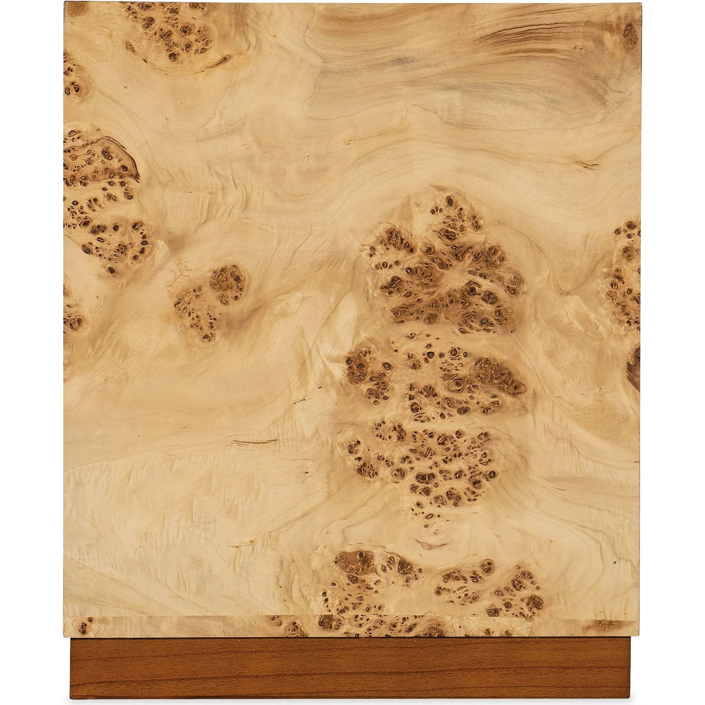 004 SI-2193353 | Additional Silo | Auberon Burl Side Table by Hooker Furniture in light natural burl. Made from unique in a unique style.