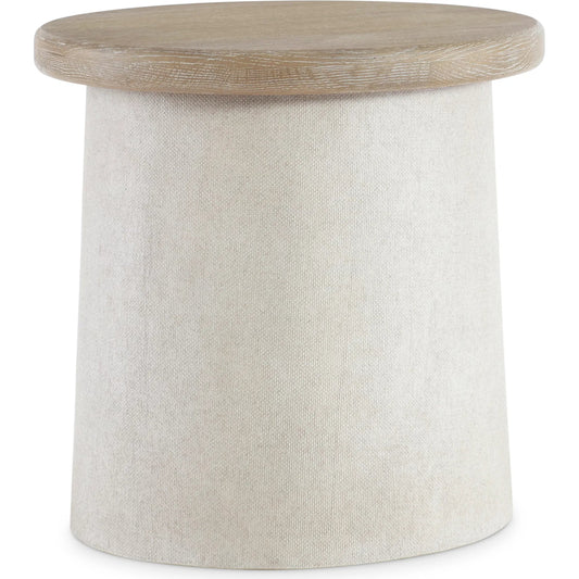 001 SI-2524024 | Primary Silo | Easley Side Table by Bernhardt in trevin, silt. Made from resin, metal in a transitional style.