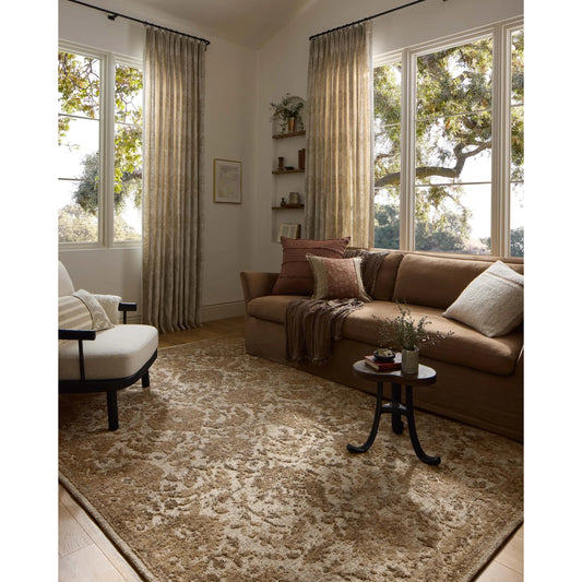 Percival PCV-01 Rug by Loloi in ivory, natural. Made from 100% polyester in a unique style.