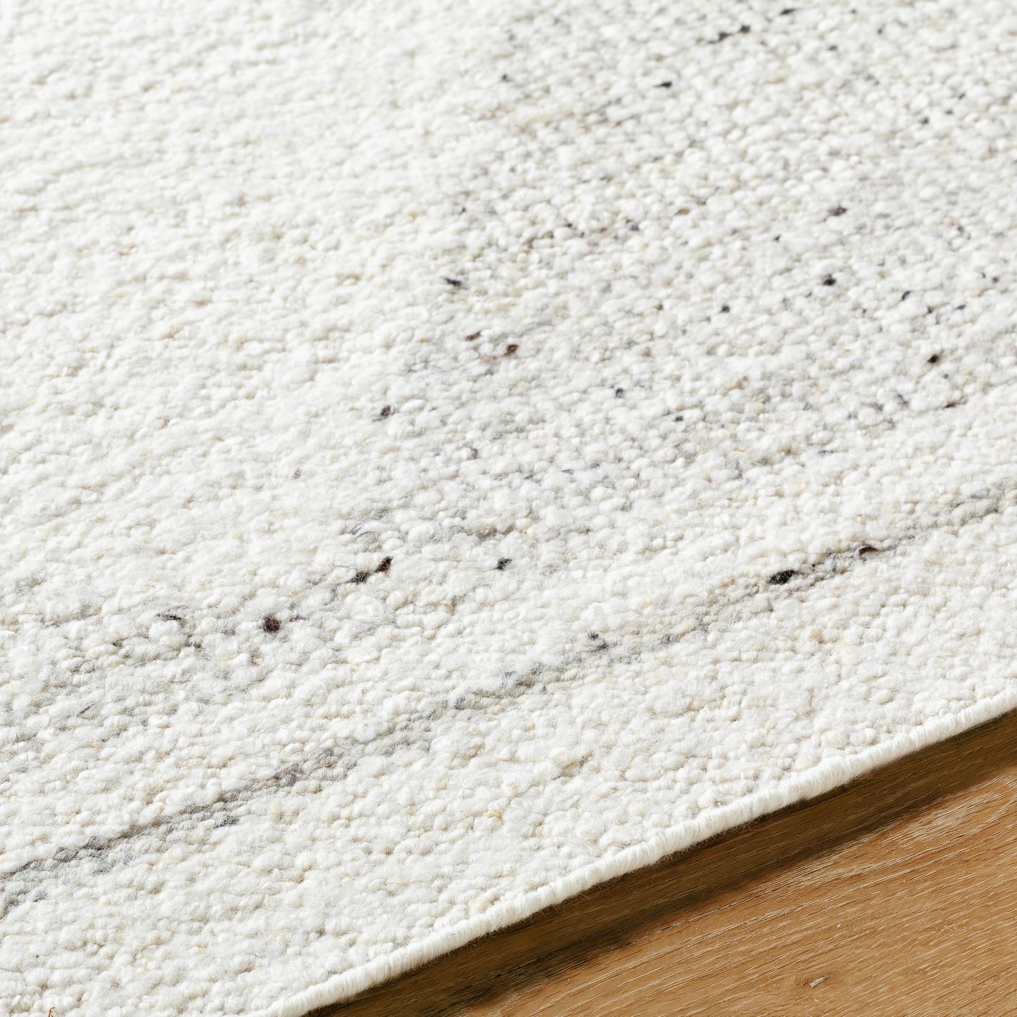 005 SI-2163971,SI-2163972,SI-2163973,SI-2163974 | Closeup | Peru Rug - 516939 by Surya in light silver, off-white, silver, slate. Made from wool in a unique style.