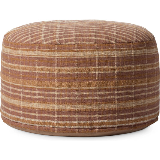 001 SI-2351240 | Primary Silo | CJPF001 Pouf by Chris Loves Julia x Loloi. Made from 100% polyester in a eclectic & global style.