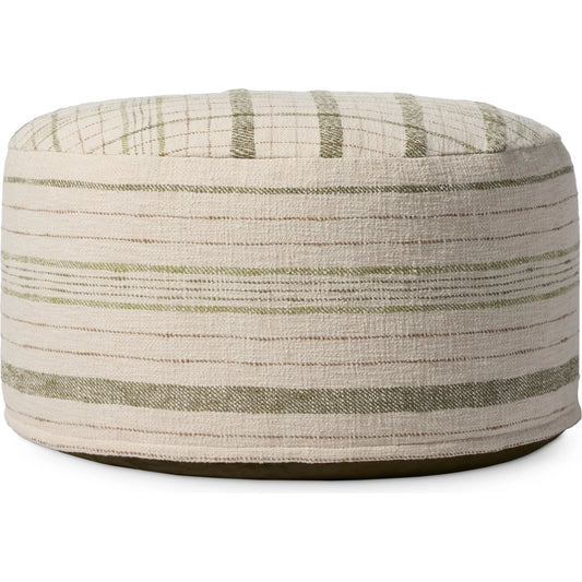 CJPF001 Pouf by Chris Loves Julia x Loloi. Made from 100% polyester in a eclectic & global style.