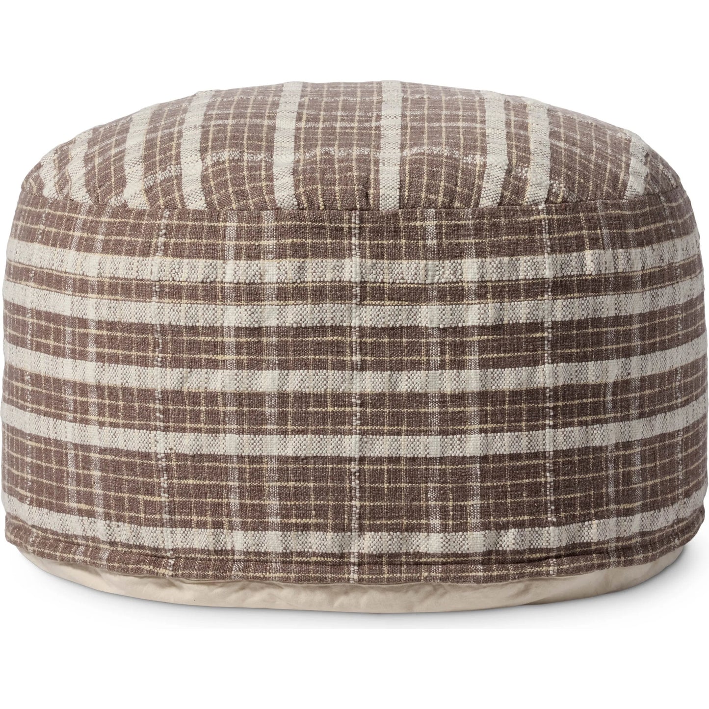 003 SI-2351242 | Primary Silo | CJPF001 Pouf by Chris Loves Julia x Loloi. Made from 100% polyester in a eclectic & global style.