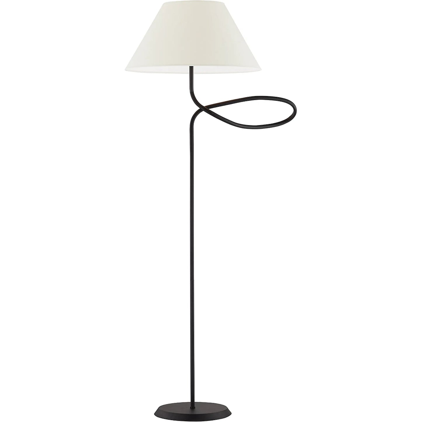 001 SI-2030288 | Primary Silo | Fillea Floor Lamp by Troy in forged iron. Made from steel in a modern style.