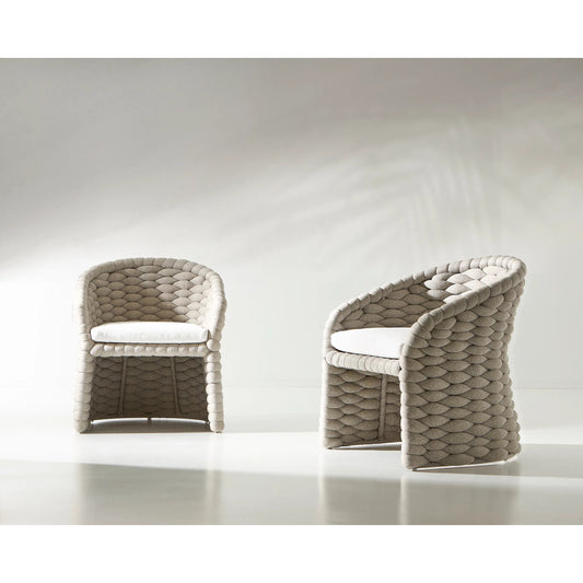 Salinas Nordic Grey Arm Chair by Bernhardt in grey. Made from fabric in a unique style.