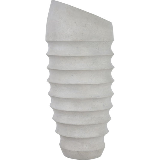 JP Wall Planter by Phillips Collection in off white. Made from resin composite in a transitional style.