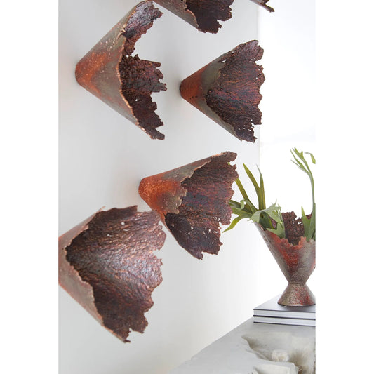 Jagged Splash Bowl Wall Art by Phillips Collection. Made from resin composite in a modern style.
