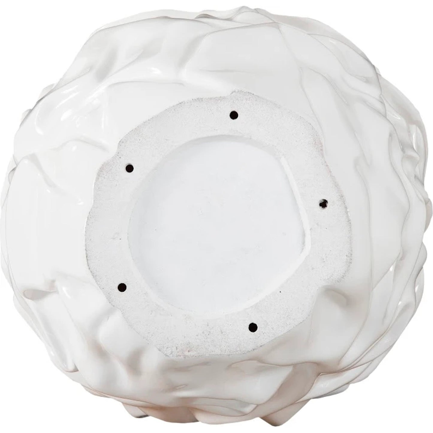 003 SI-1944827 | Additional Silo | Drape Planter, Gel Coat White by Phillips Collection in white. Made from resin in a modern style.