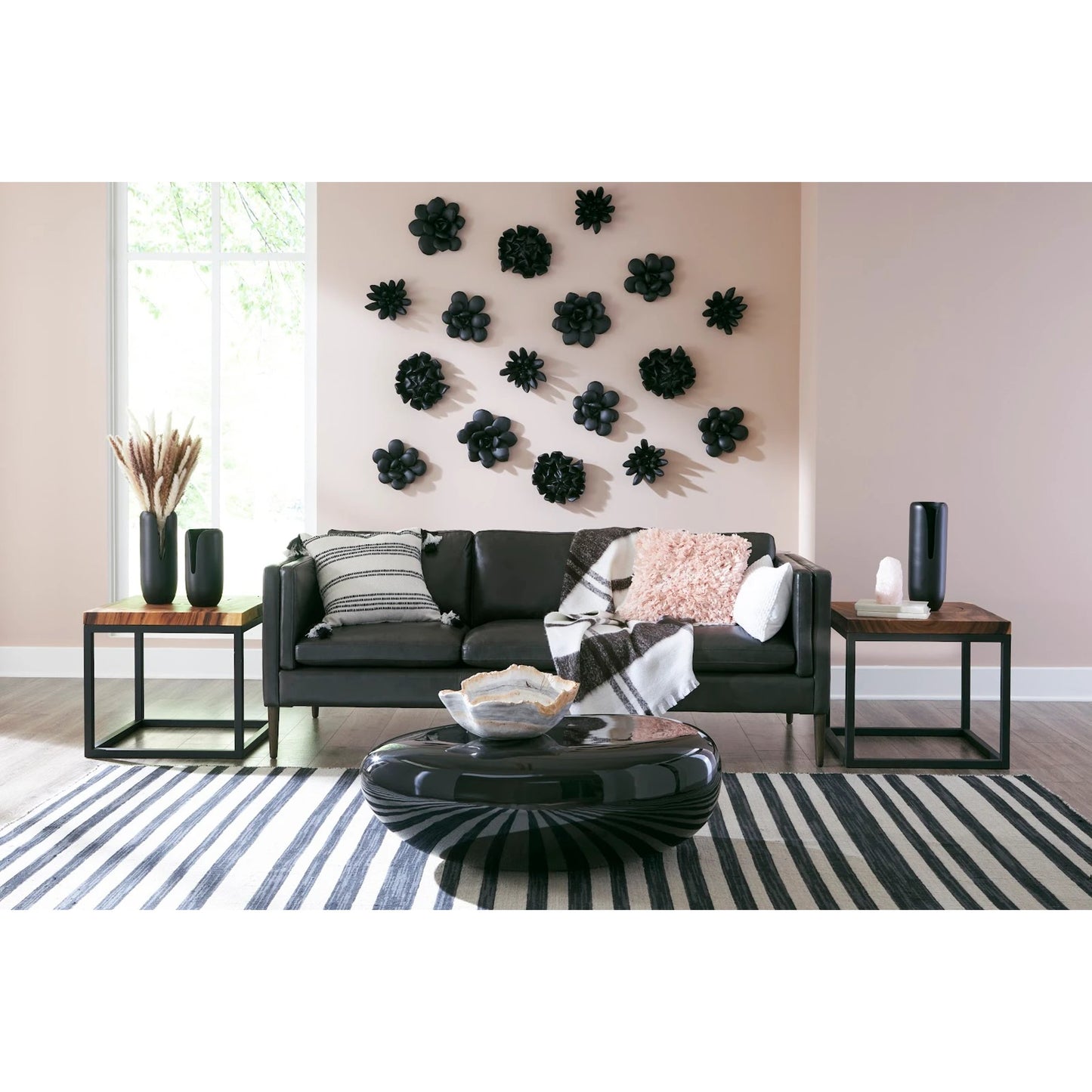 018 SI-1944820 | Lifestyle | Compactum Succulent Wall Art by Phillips Collection. Made from unique in a modern style.