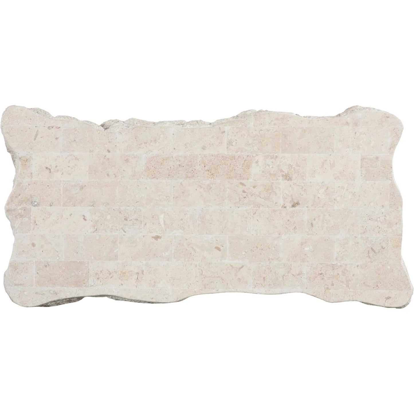 002 SI-2452525 | Additional Silo | Mactan Coffee Table by Phillips Collection in beige, gray, off white, white and natural. Made from stone in a unique style.