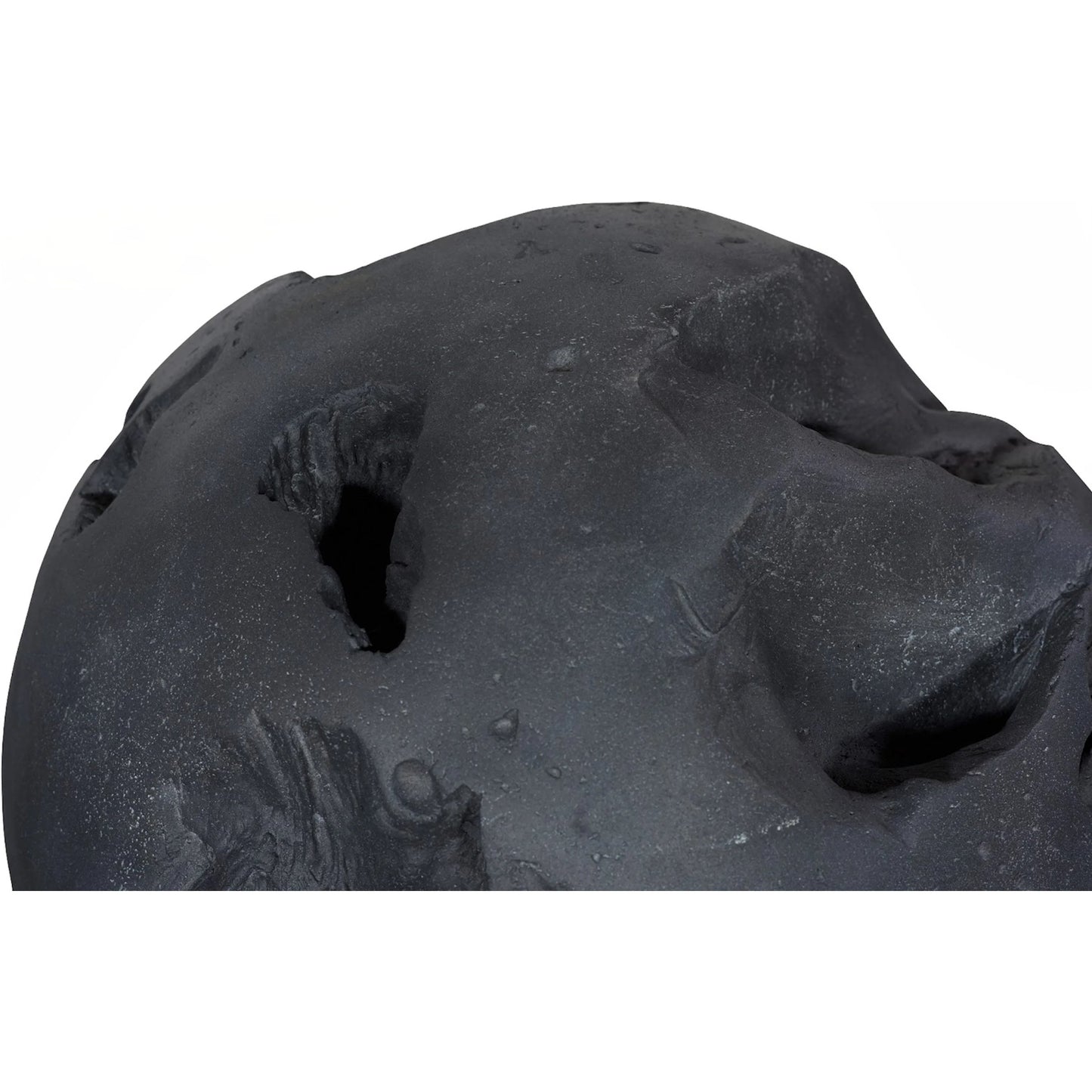 018 SI-2527628 | Closeup | Cast Root Floor Ball by Phillips Collection. Made from resin, stone composite in a unique style.