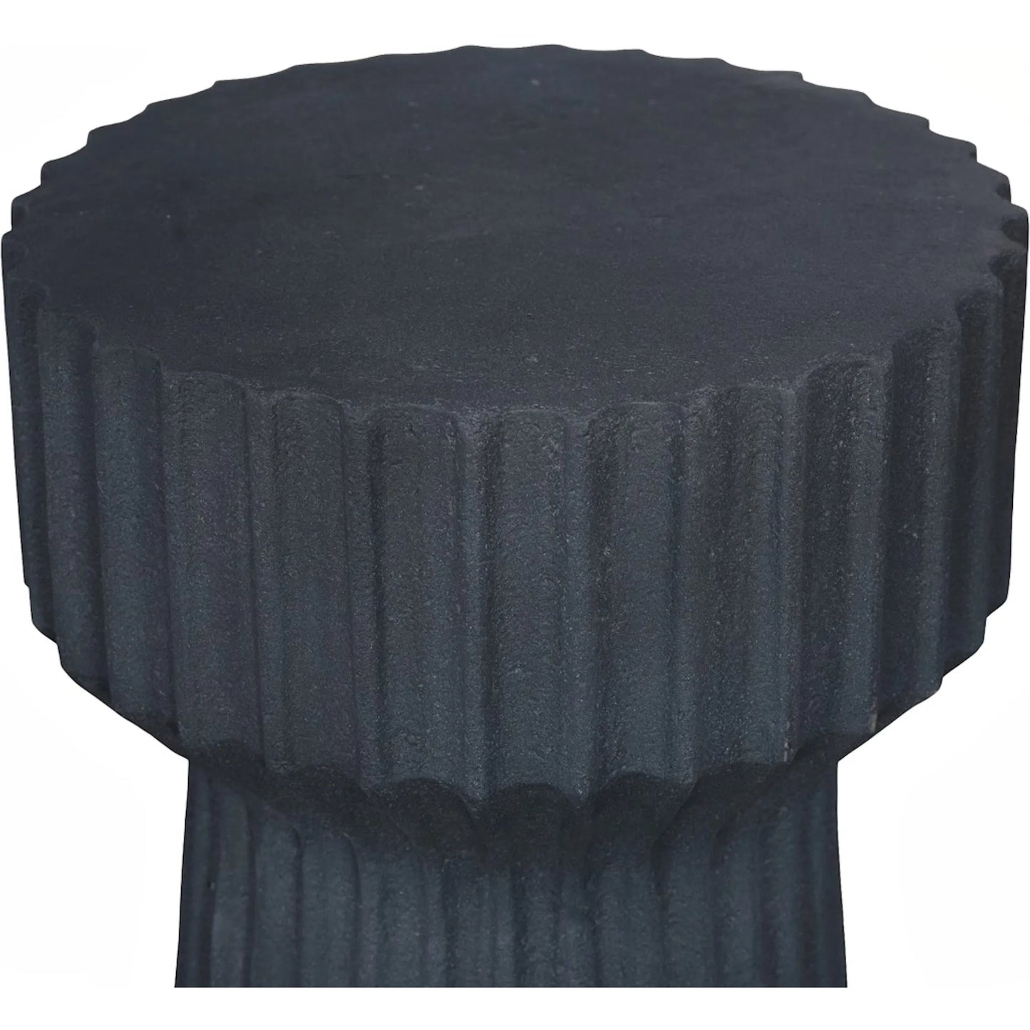 005 SI-2527720 | Closeup | Vetra Side Table by Phillips Collection. Made from resin, stone composite in a unique style.