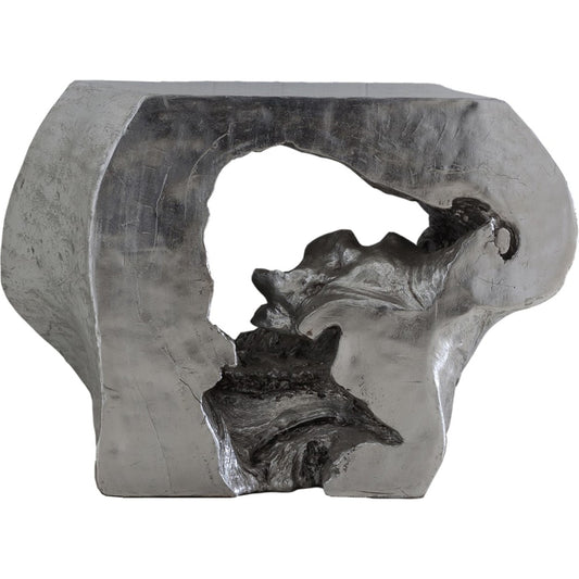 Plateada Hollow Console by Phillips Collection. Made from resin in a eclectic & global style.
