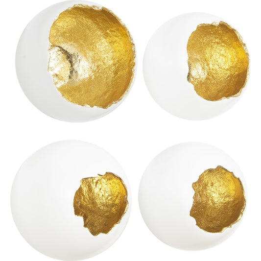 001 SR-820083 | Primary Silo | Broken Egg Wall Art (Set of 4) by Phillips Collection. Made from resin in a modern style.