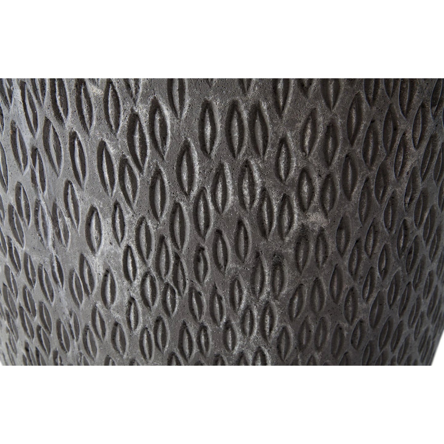 003 SR-939499 | Closeup | Griswold Planter by Phillips Collection in gray and gray. Made from resin composite in a eclectic & global style.