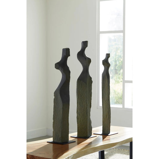 Woman Sculpture Set by Phillips Collection. Made from resin in a eclectic & global style.