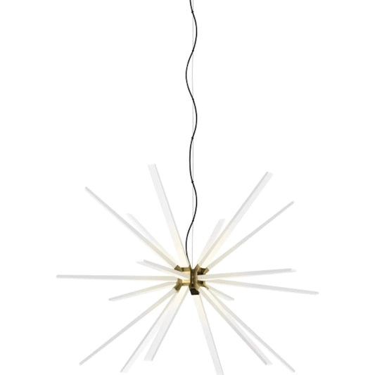 Photon 48" Chandelier by Visual Comfort & Co.. Made from aluminum in a modern style.