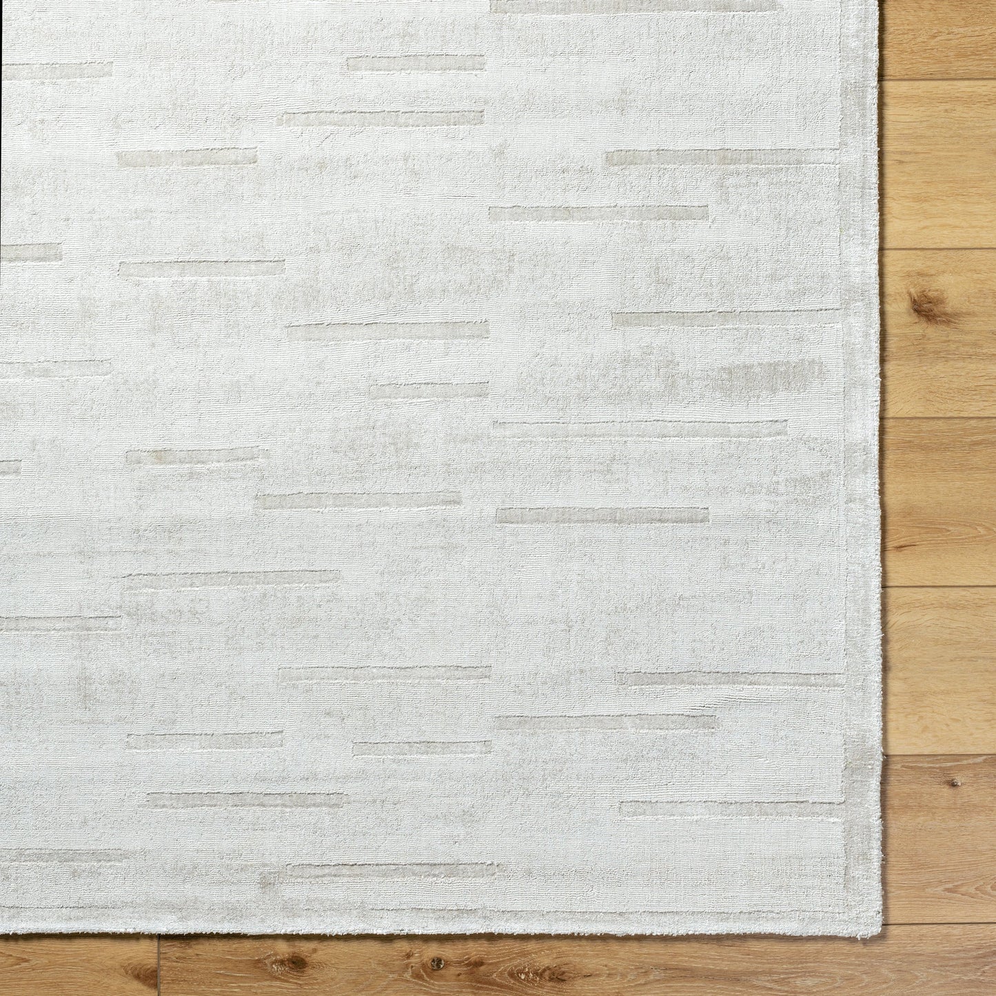 006 SI-2163262,SI-2163263,SI-2163264,SI-2163265,SI-2163266,SI-2163267 | Closeup | Pier Rug - 484746 by Surya in ivory, silver, light gray. Made from viscose in a unique style.
