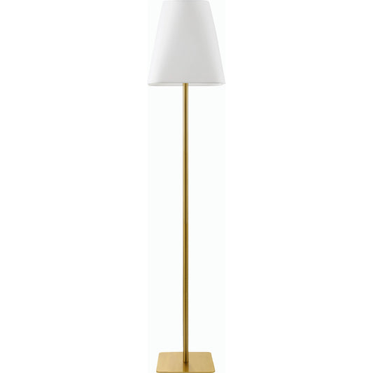 Pique Floor Lamp - 535655 by Livabliss. Made from iron, cotton, polystyrene in a modern style.