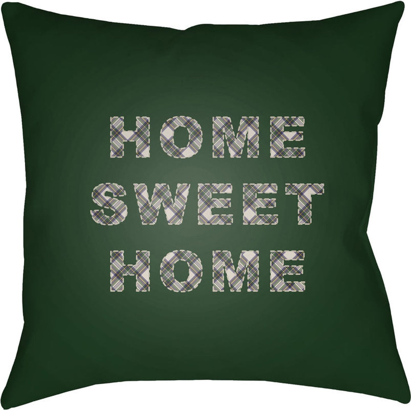 003 S-228822,S-228823 | Primary Silo | Home Sweet Home Pillow - 12191 by Livabliss. Made from front: 100% polyester, back: 100% polyester in a traditional style.