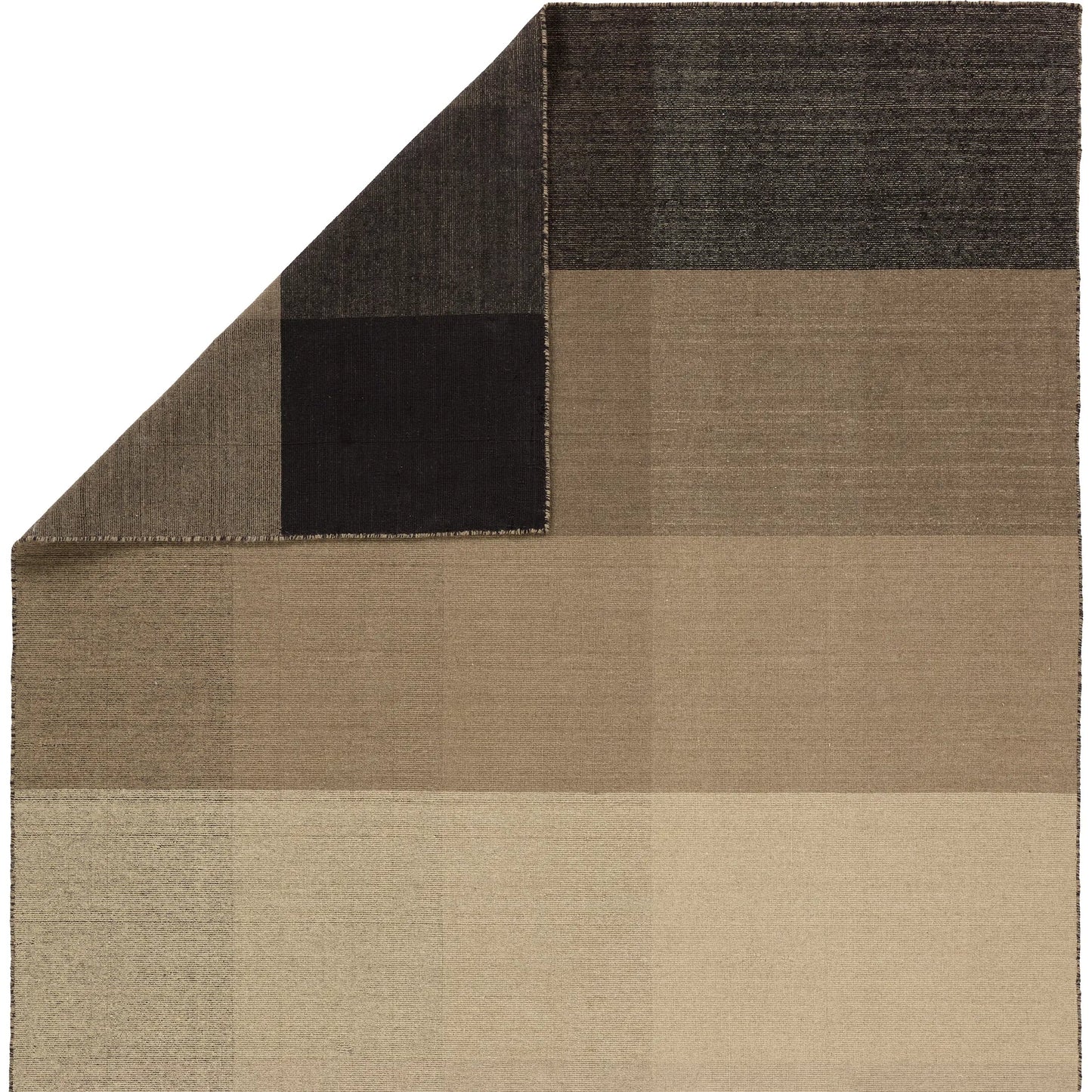 005 SI-2354788,SI-2354789,SI-2354790,SI-2354791,SI-2386358 | Closeup | Pleda PLE02 Rug by Jaipur Living in tan, black. Made from 90% wool, 10% cotton in a unique style.