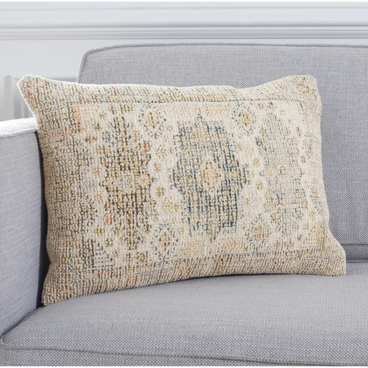 Jack Lumbar Pillow by HedgeApple Essentials in gold. Made from unique in a traditional style.