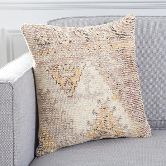 Wasco Pillow by HedgeApple Essentials in plum. Made from unique in a traditional style.