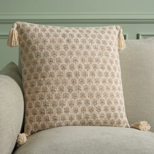 Racine Pillow by HedgeApple Essentials in multi. Made from 100% cotton in a traditional style.
