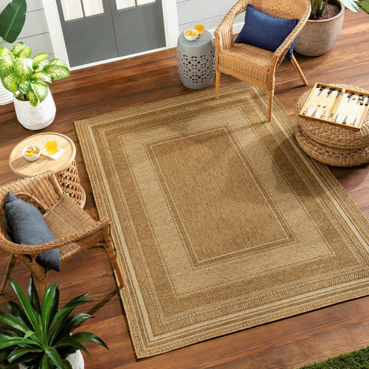 Pismo Beach Rug - 32522 by Livabliss in tan, amber, dark brown. Made from 100% polypropylene in a unique style.