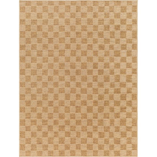 001 SI-1971700,SI-1971701,SI-1971702,SI-1971703,SI-1971704,SI-1971705 | Primary Silo | Pismo Beach PMB-2310 Indoor/Outdoor Rug by Livabliss in amber, tan. Made from 100% polypropylene in a unique style.