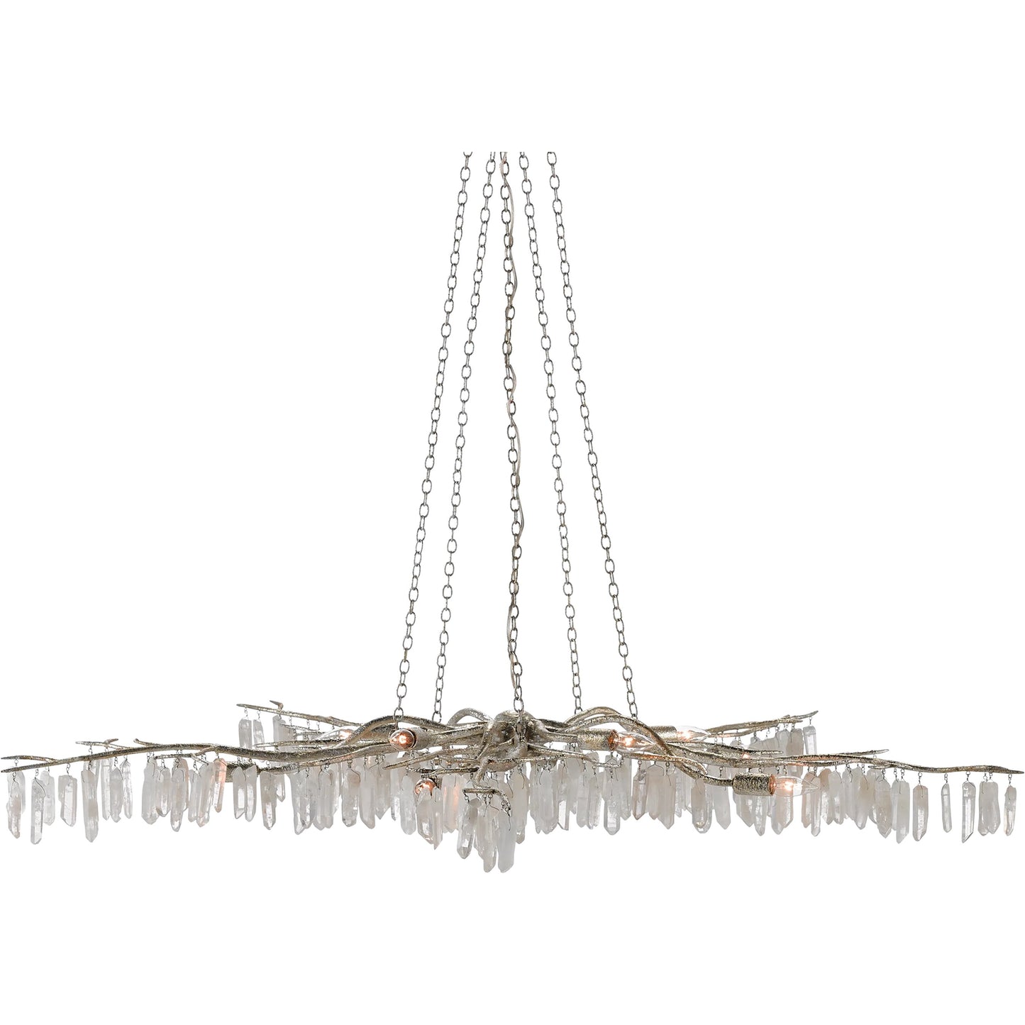 005 S-291206 | Primary Silo | Forest Light Chandelier by Currey and Company. Made from unique in a modern style.