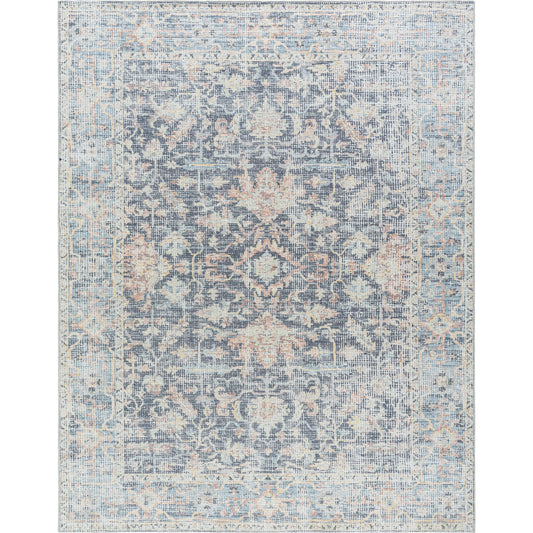 Olympic Rug - 533680 by Our PNW Home x Livabliss in charcoal, sky blue, amber, seafoam, light brown, gray. Made from polyester in a unique style.
