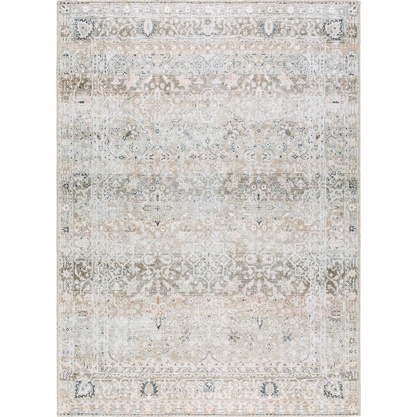 001 SI-2168286,SI-2168290,SI-2168291,SI-2168292,SI-2245649 | Primary Silo | Rainier Rug - 533553 by Our PNW Home x Livabliss in olive, brown, light brown, tan. Made from polyester in a unique style.