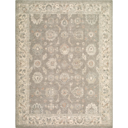 Poetry 627332 Rug by Livabliss in light sage, slate, cream, light slate, dark green, tan. Ma