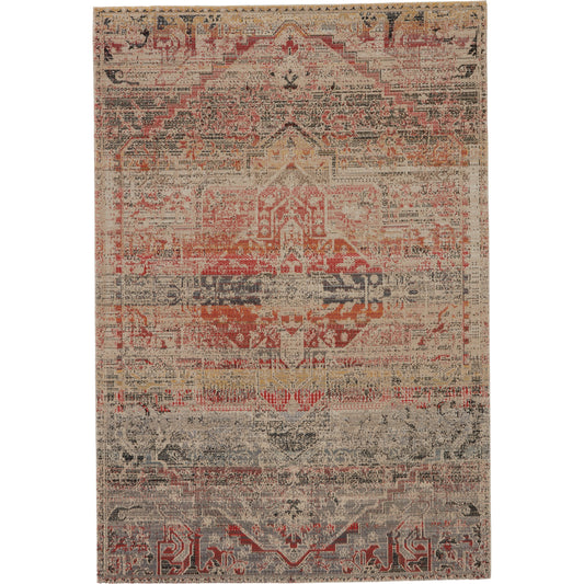 001 SI-1717416,SI-1717417,SI-1717418,SI-1717421 | Primary Silo | Polaris POL49 Indoor/Outdoor Rug by Jaipur Living in multicolor, beige. Made from 100% polypropylene in a unique style.
